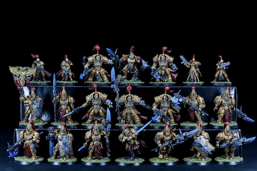 Adeptus custodes pro - custodes, painted